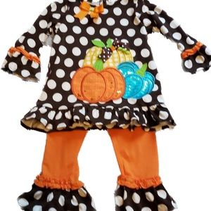 Boutique pumpkin outfit